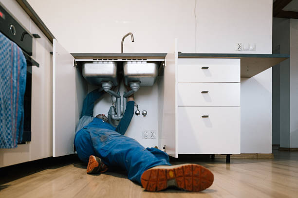 Professional Drain Cleaning technician working in Conyers, GA
